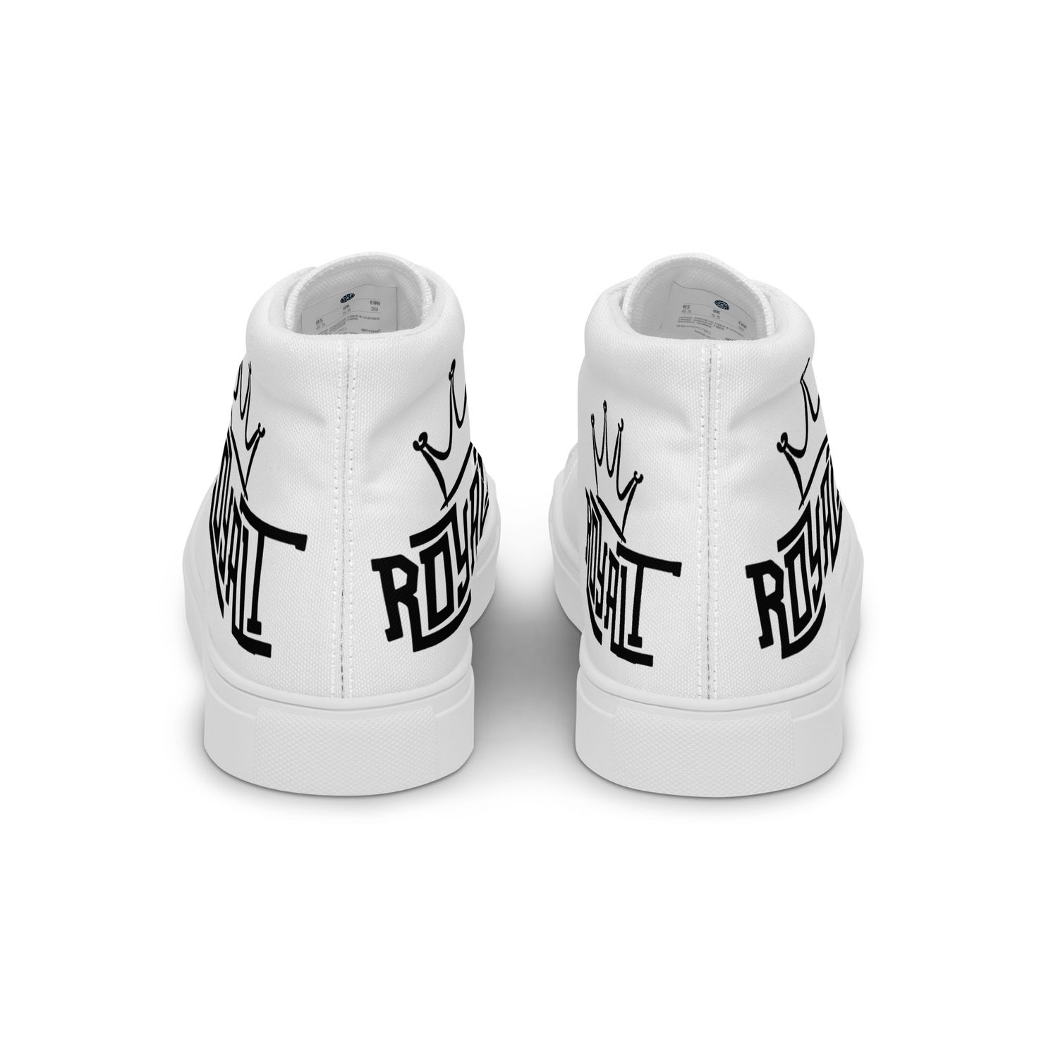 Women’s high top canvas shoes