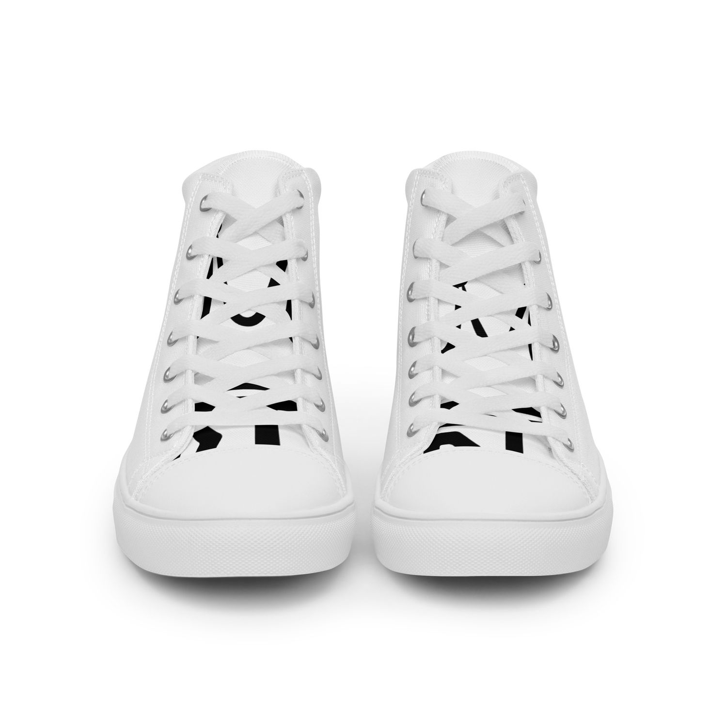 Women’s high top canvas shoes