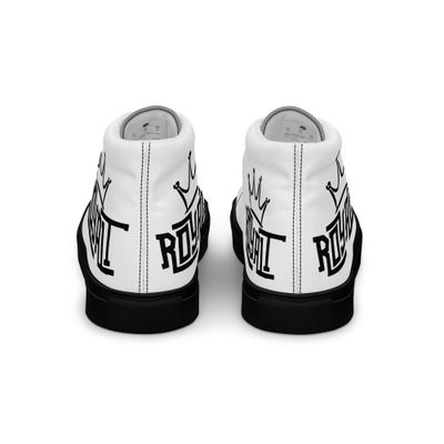 Women’s high top canvas shoes