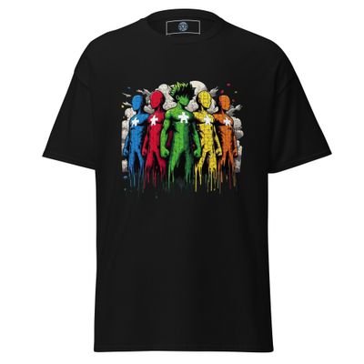 🧩 &quot;Spectrum Squad&quot; Autism Awareness Tee – Unity in Every Piece