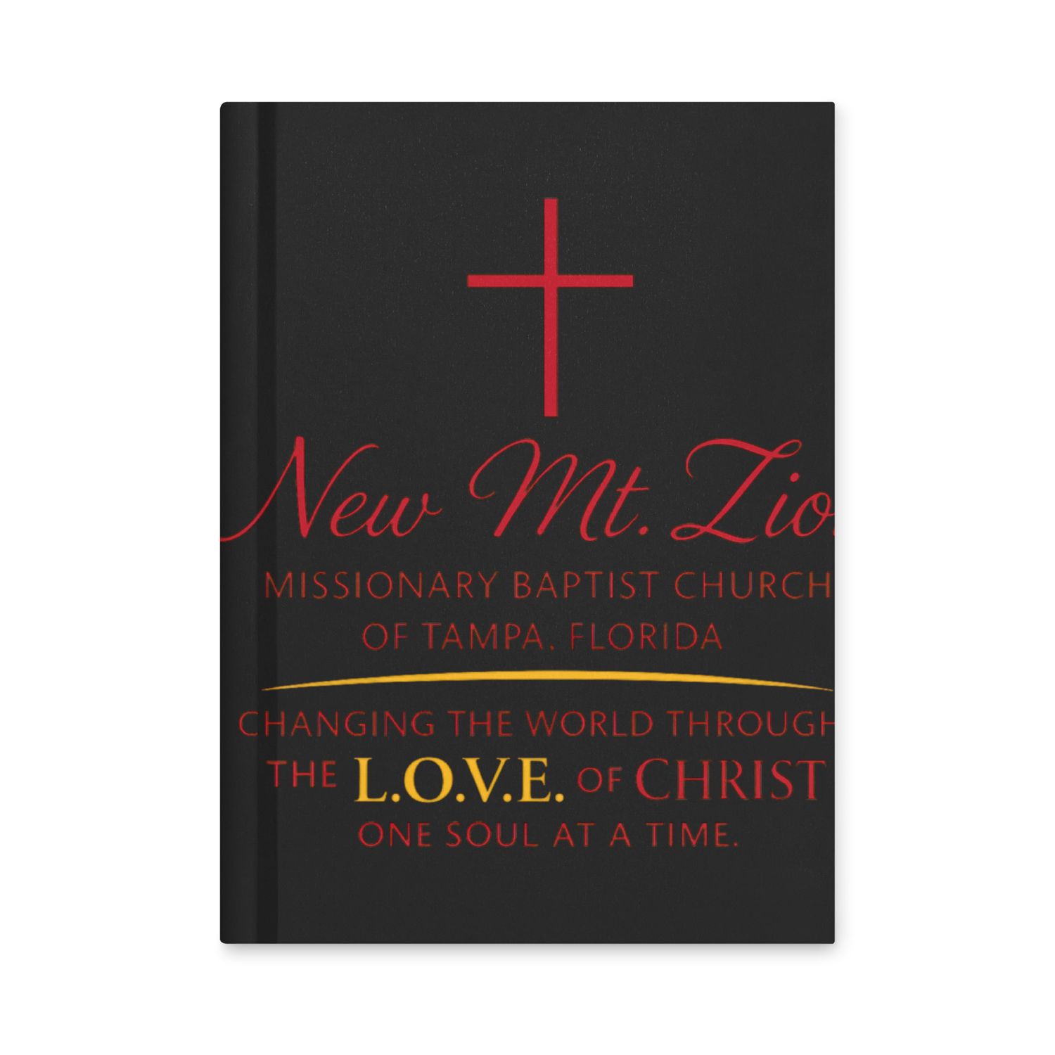 New Mt. Zion Tampa Hardcover journal matte