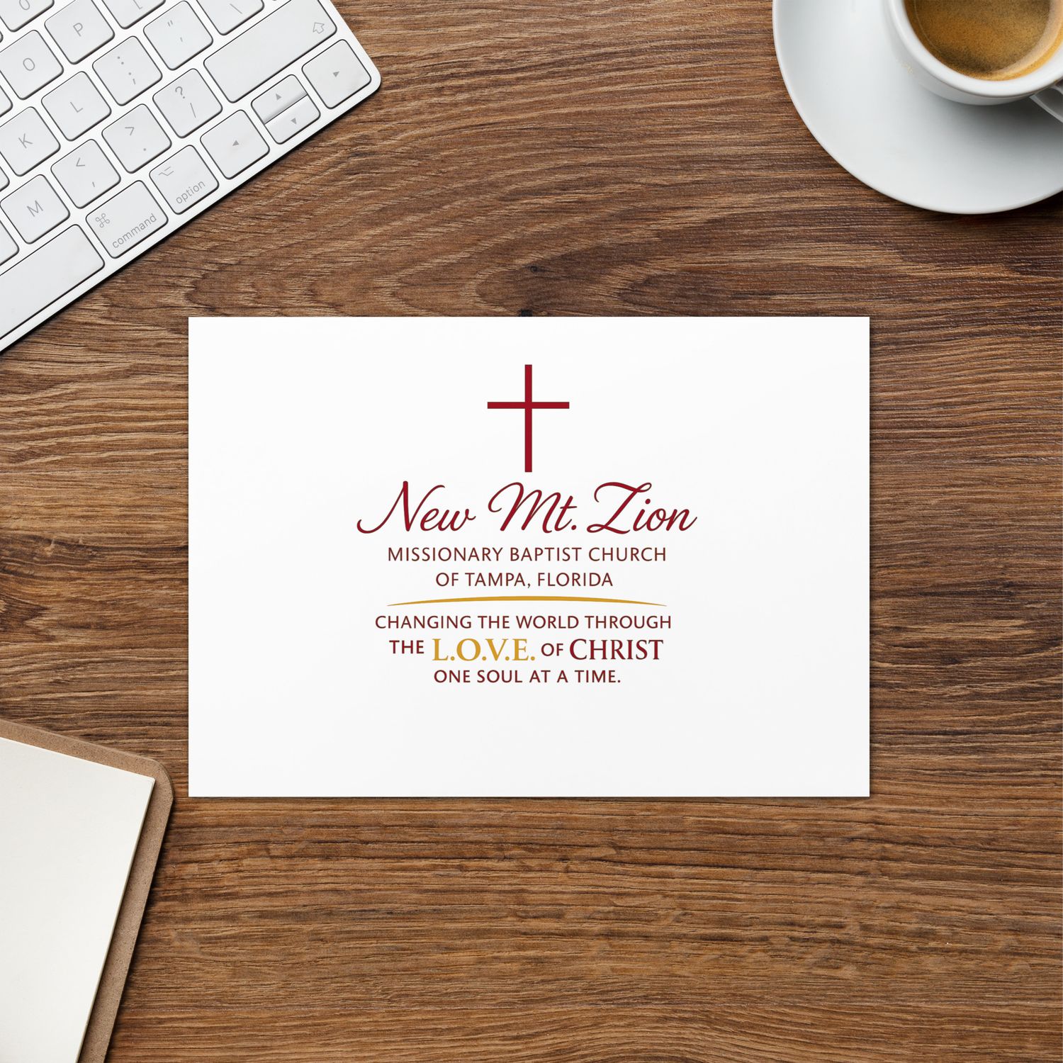 New Mt. Zion Tampa Greeting card