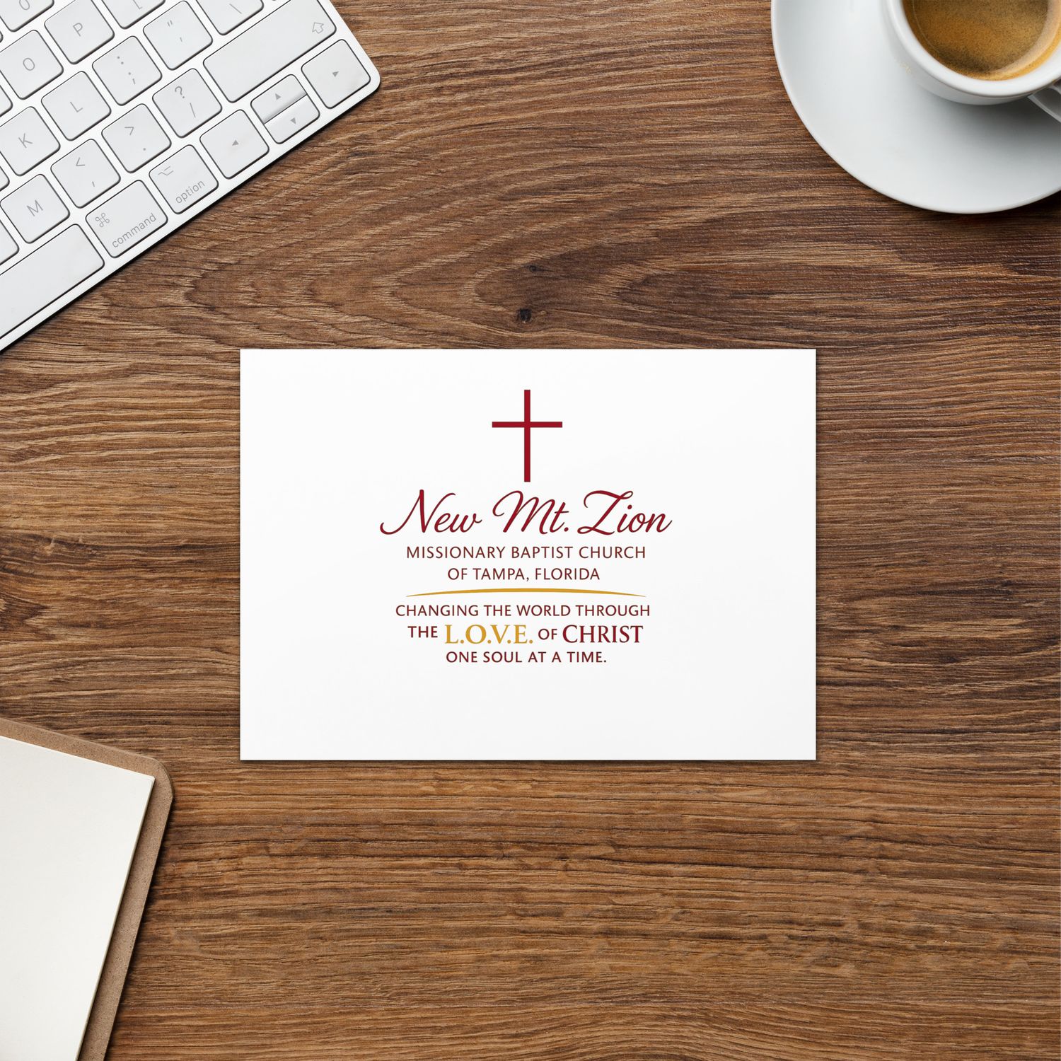 New Mt. Zion Tampa Greeting card