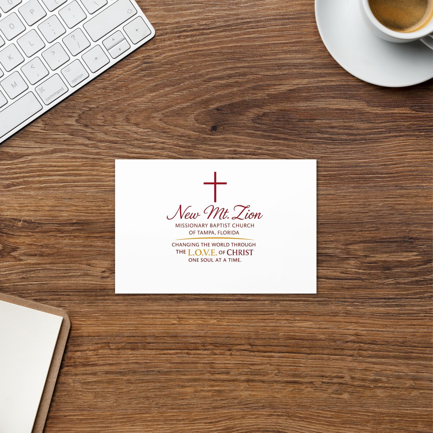 New Mt. Zion Tampa Greeting card