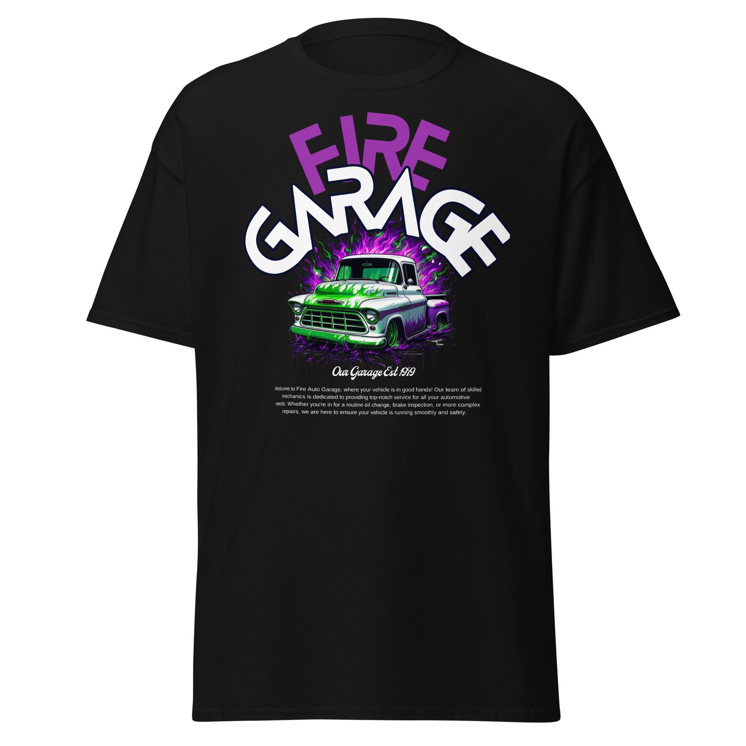 Fire Garage Joker T-shirt