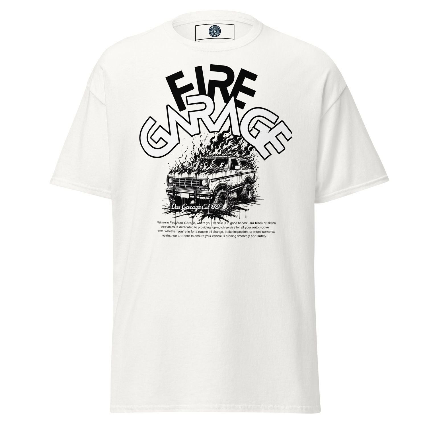 Fire Garage Juice T-shirt