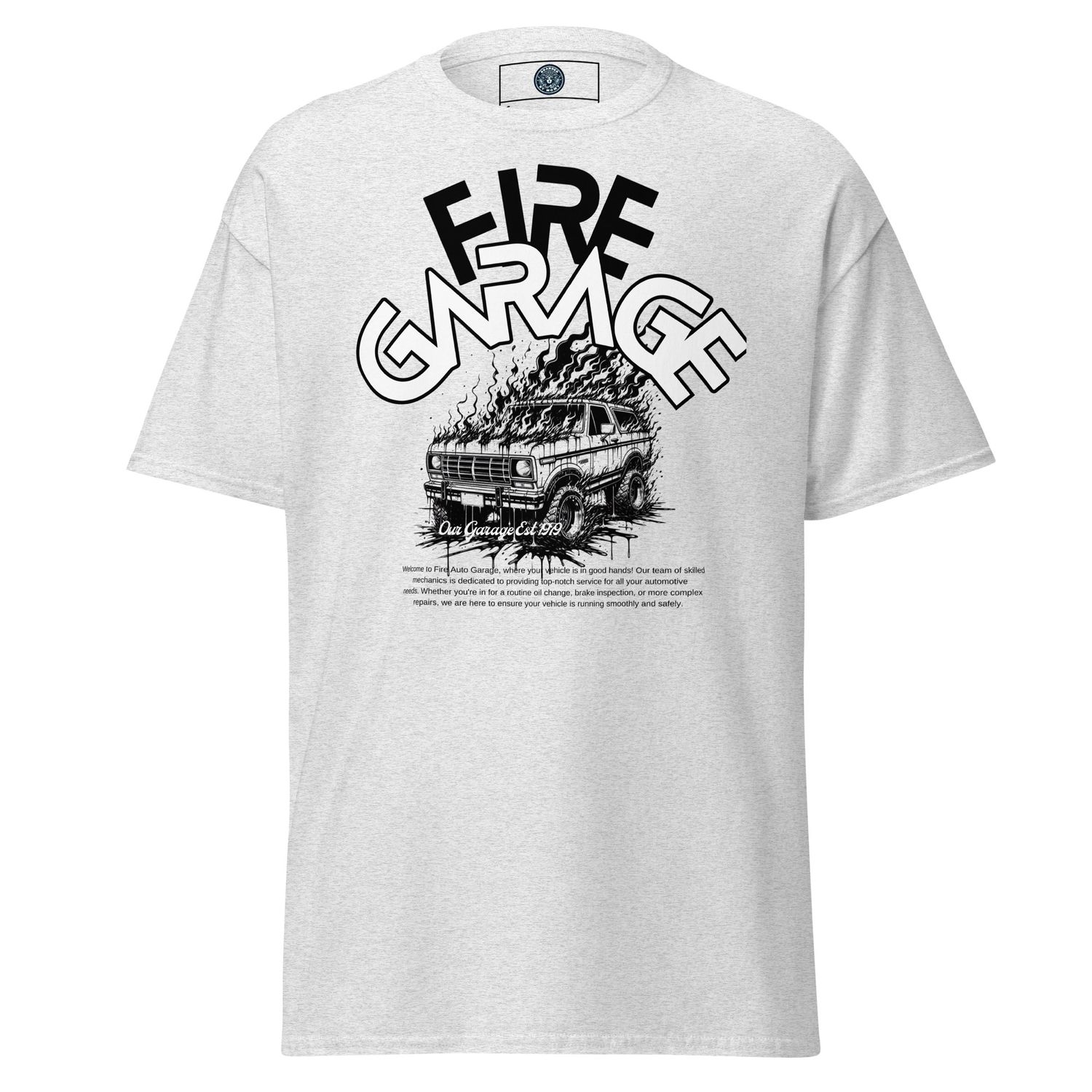 Fire Garage Juice T-shirt