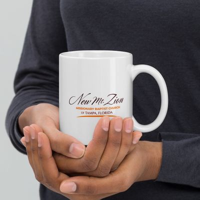 New Mt. Zion Tampa White Glossy Mug