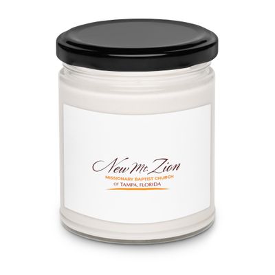 New Mt. Zion Tampa Scented soy candle