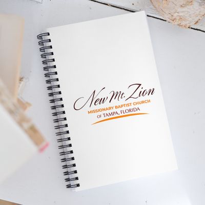 New Mt. Zion Tampa Spiral Notebook