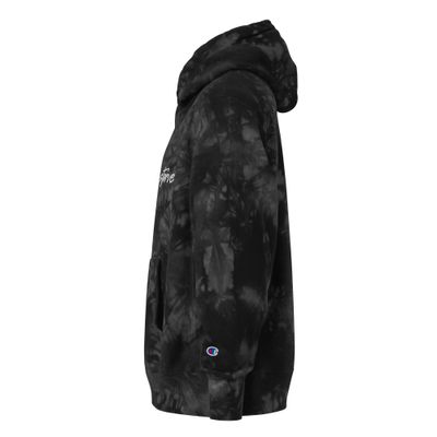 Stack Or Starve Champion tie-dye hoodie