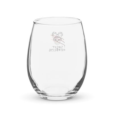 Swift Homicide Stemless wine glass