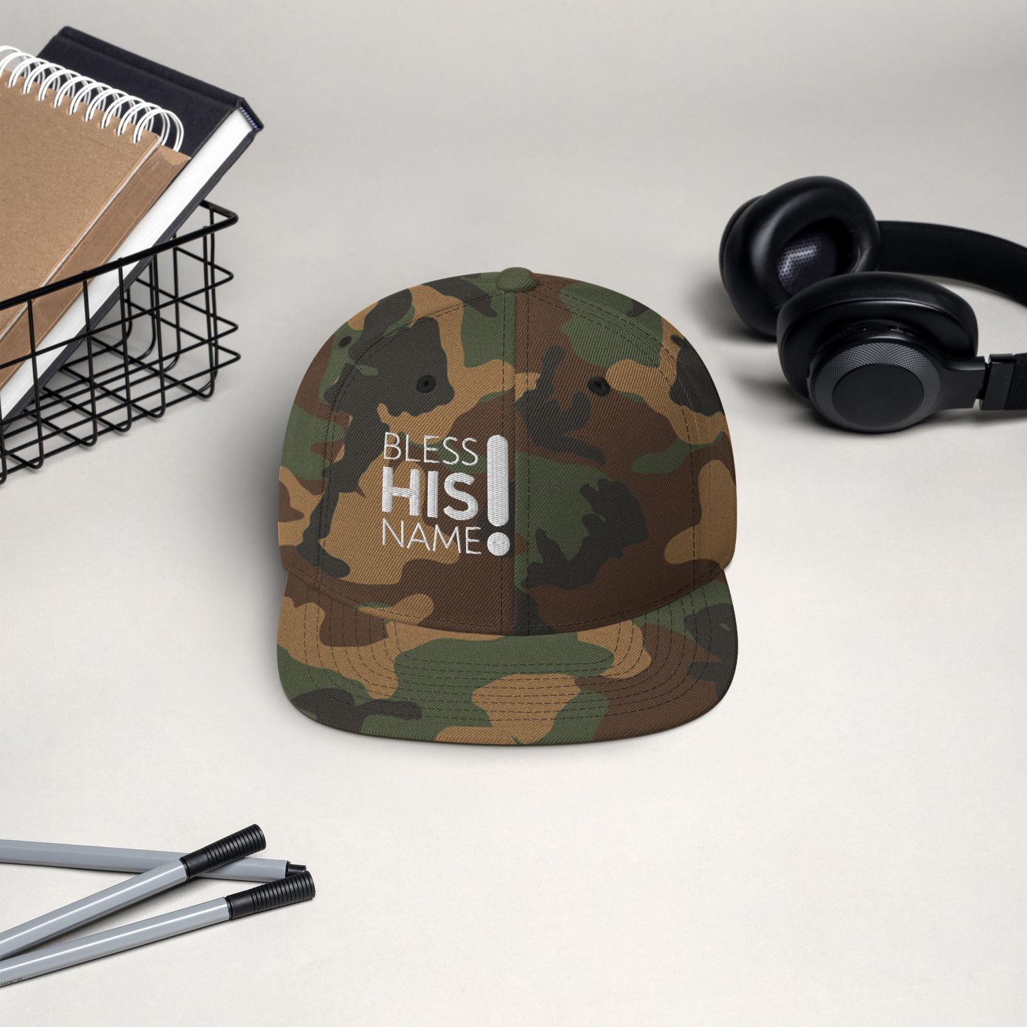 Tampa Mass Choir Bless His Name Snapback Hat