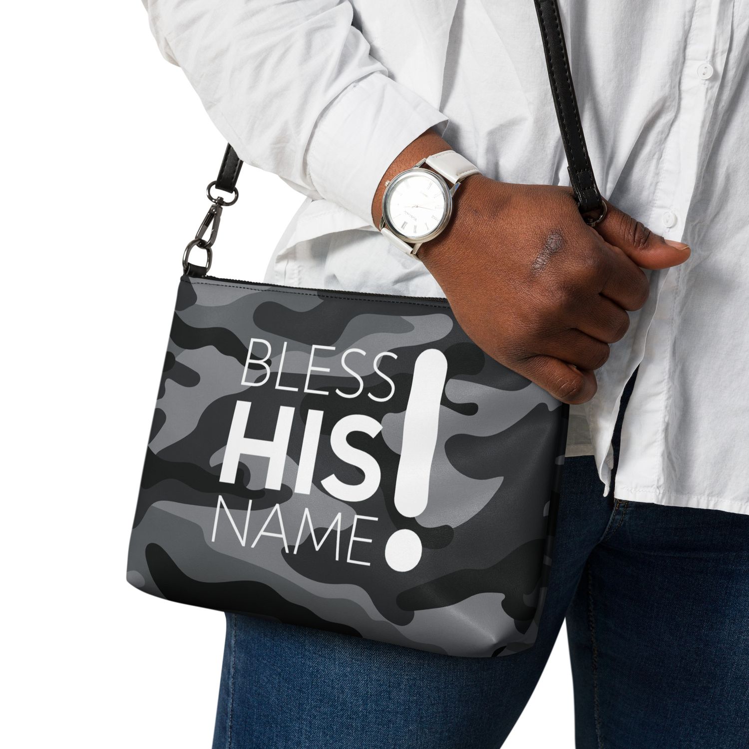 Tampa Mass Choir Bless His Name Crossbody Bag