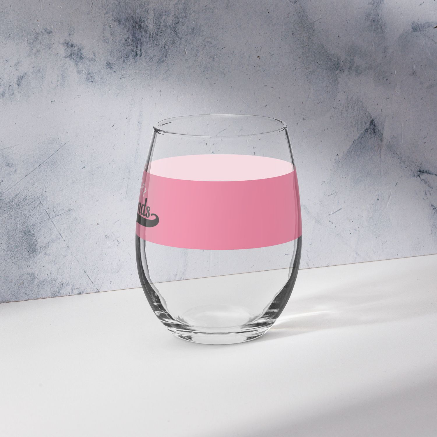 DIVASTYLEZ GIRLFRIENDS Stemless wine glass