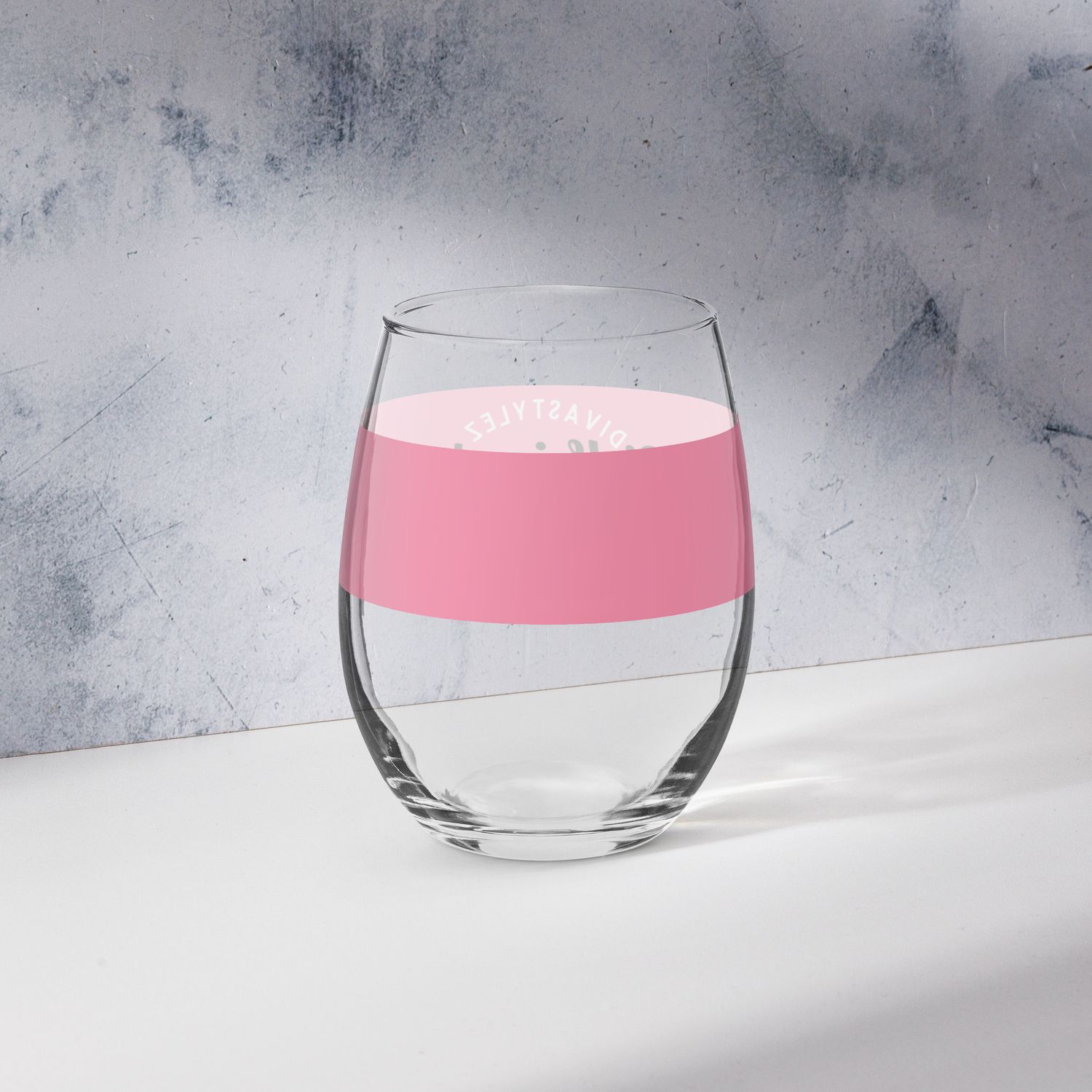 DIVASTYLEZ GIRLFRIENDS Stemless wine glass