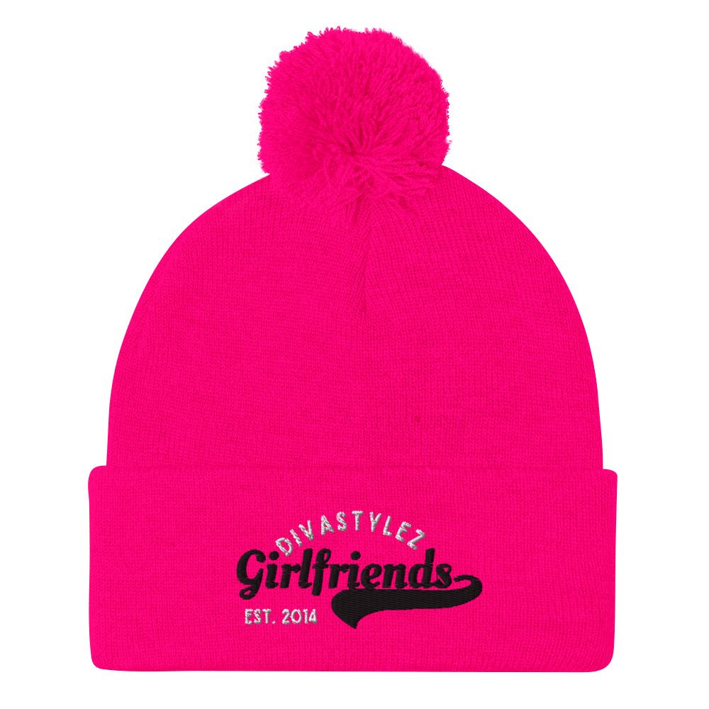 DIVASTYLEZ GIRLFRIENDS Pom-Pom Beanie