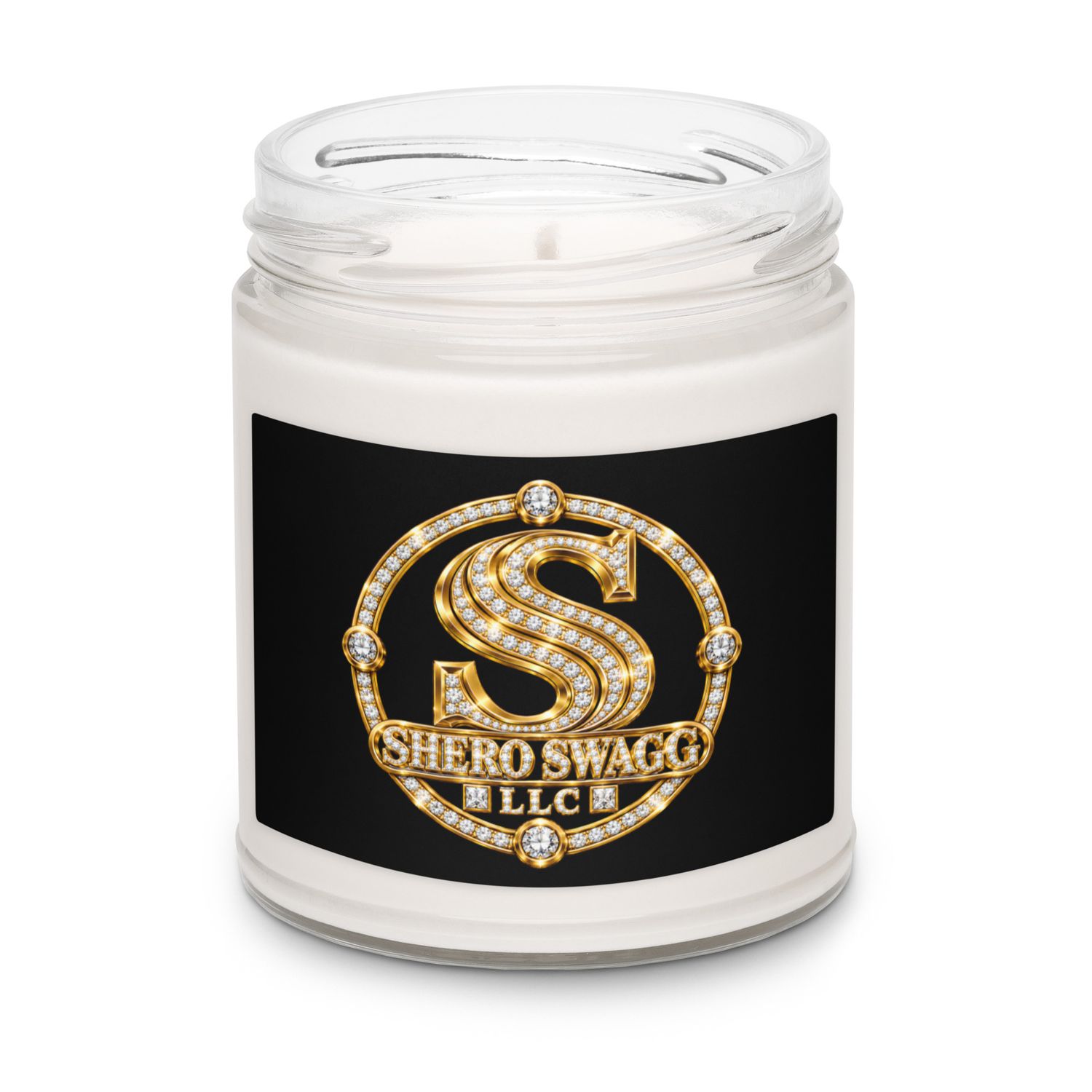 Scented soy candle