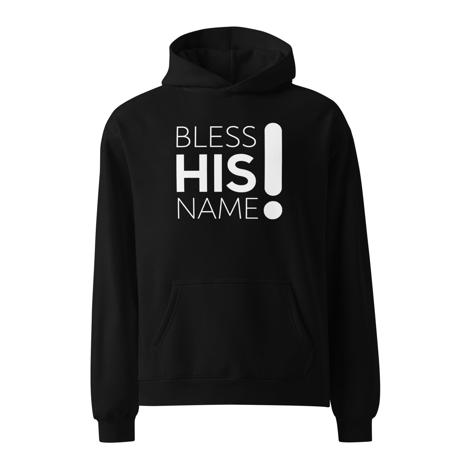 Unisex oversized hoodie