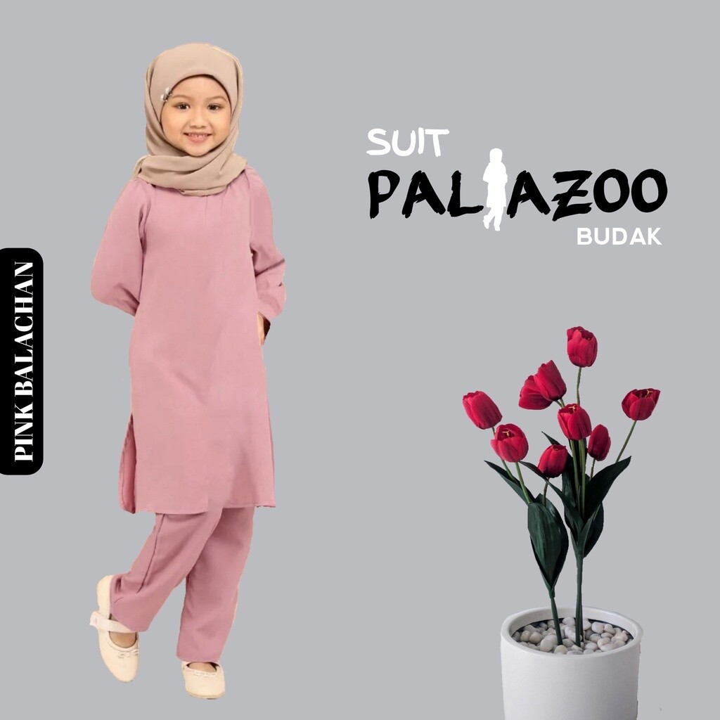 Baju kurung budak Karta suit set warda viral ( BUDAK suit muslimah perempuan )