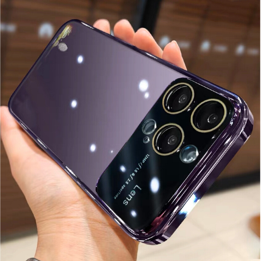 【Soft case/Large window/Purple】compatible for iPhone 7 8 plus x xr xs max 11 12 13 14 pro max case 2pcs $10