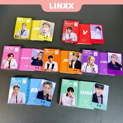 LINXX 55 Pcs BTS Album Lomo Card Kpop Photocard Postcard Collection of Kim Tae Hyung V Jimin Series 1set 45pcs; 3set (45x3) $10,00