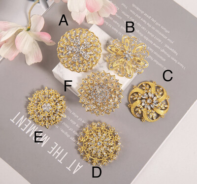 ￼NEW style Korean brooch/Muslim brooch pin/Brooch Kebaya/brooch zircon brooch merdeka/brooch bahu 5pcs $10.00