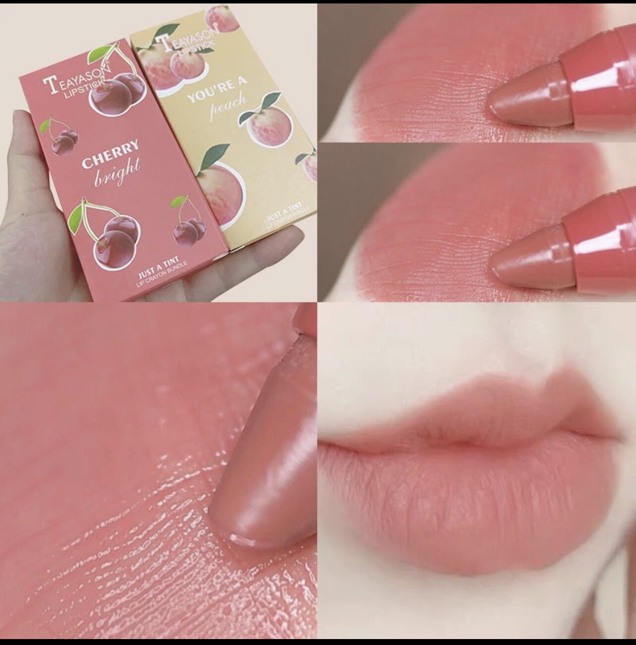 TEAYASON 3 PCS/SET Crayon Matte Waterproof Long Lasting Lipstick 2set $10.00