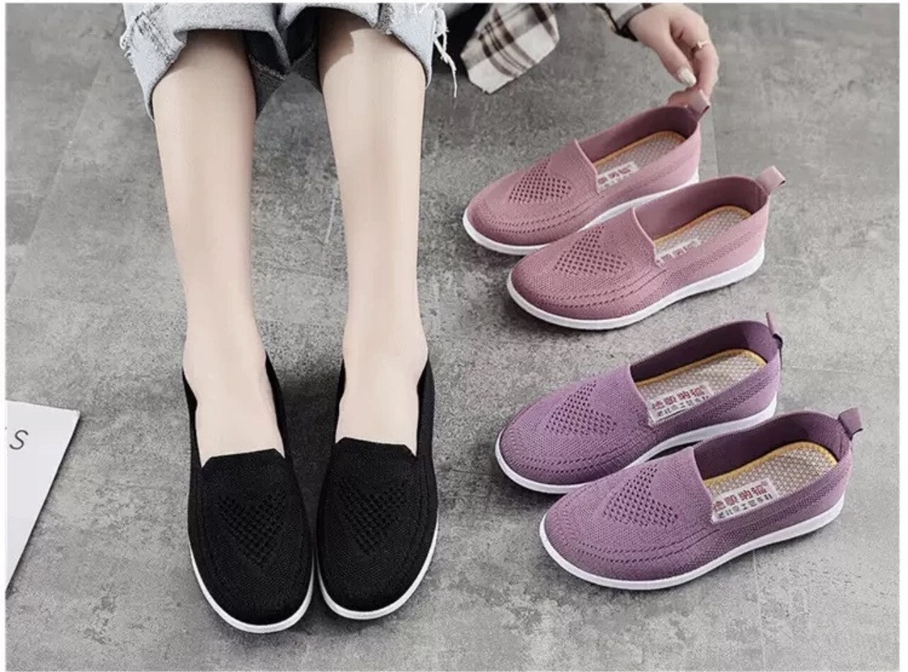 Beli2you Kasut Wanita Falt Shoes Women Casual Shoes Women Breathable Shoes Kasut Perempuan Kasut Sport Wanita