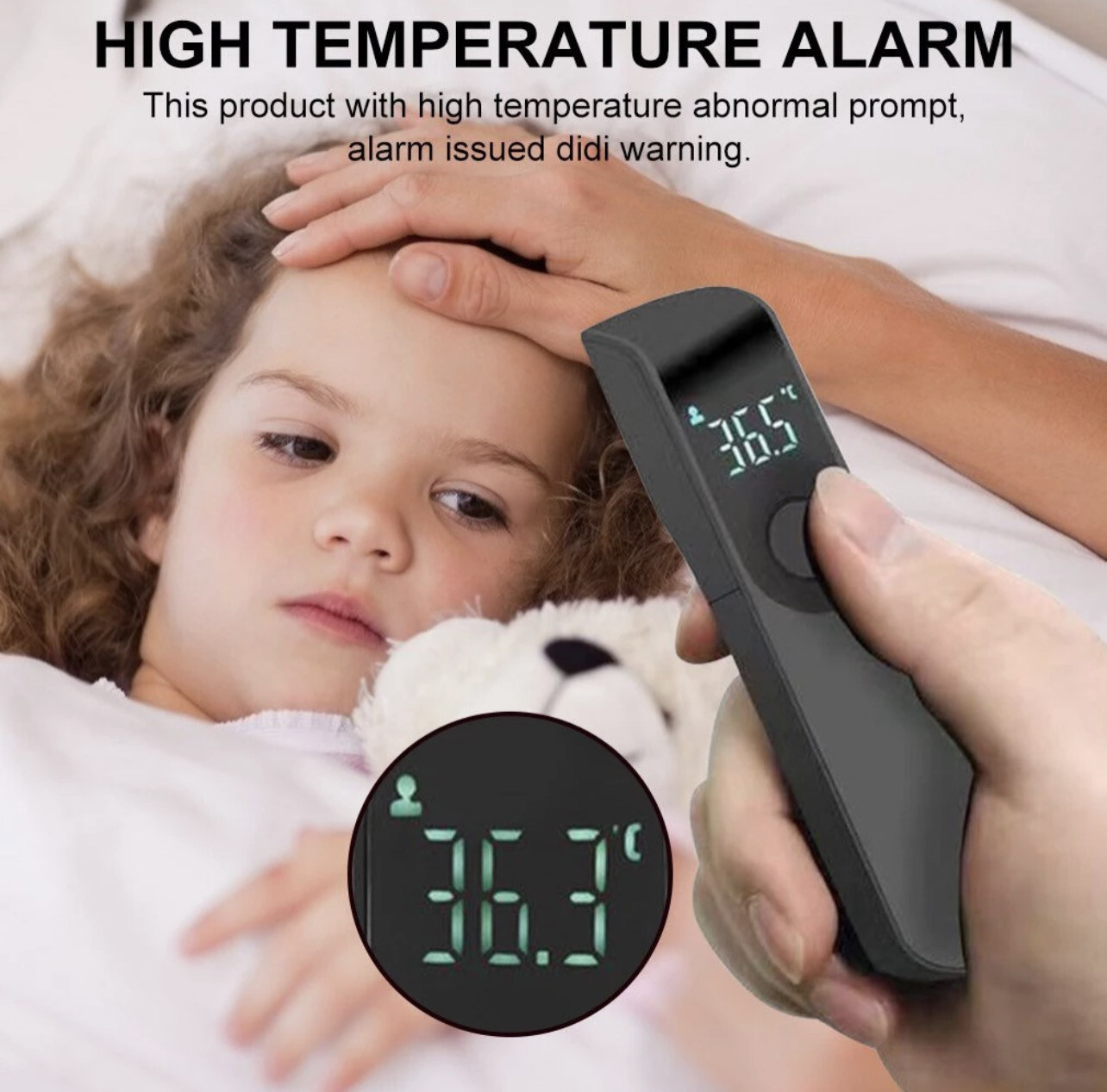 ✨READYSTOCK✨IR-FM01 Infrared Forehead Thermometer Celsius Fahrenheit Thermometer /digital infrared thermometer