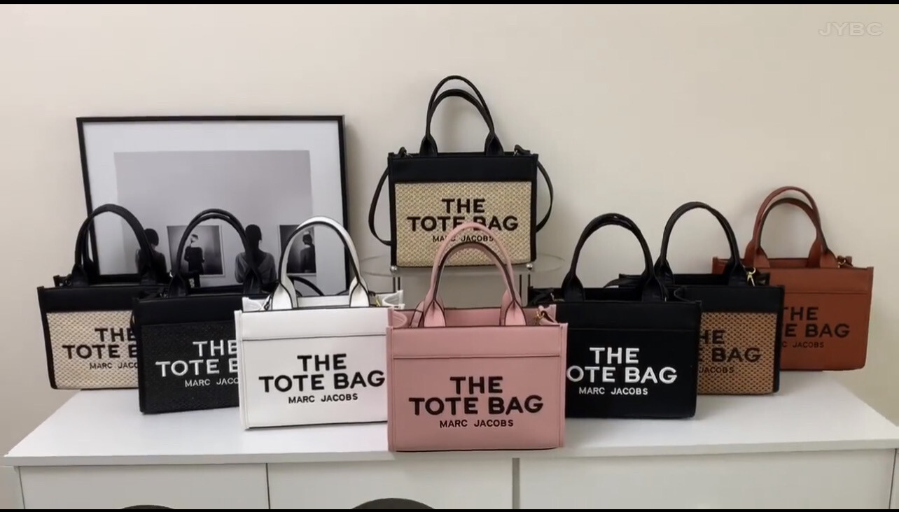 High-End Stitching Small Tote Bag Texture Embroidered Straw Casual Travel Portable Square European American Fashion Cross-Body Woven Beach