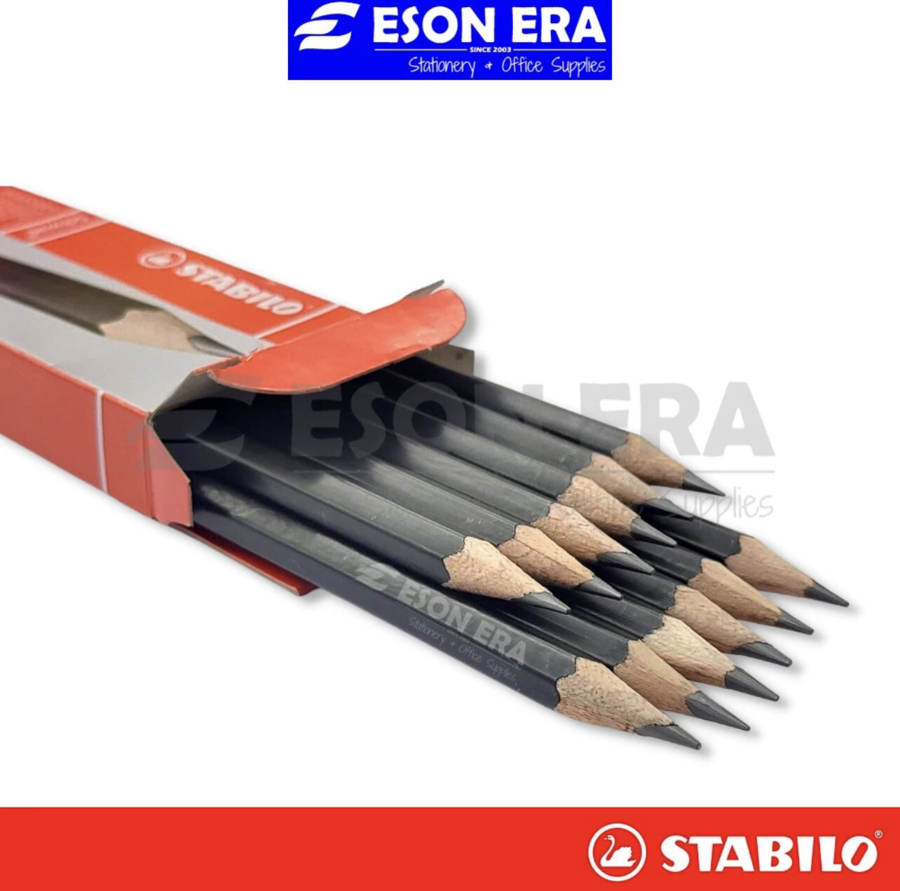 Stabilo 2B Pencils 309L/2B 12pcs/box Pensel Kayu / Exam Stabilo Schwan 3pack $10.00