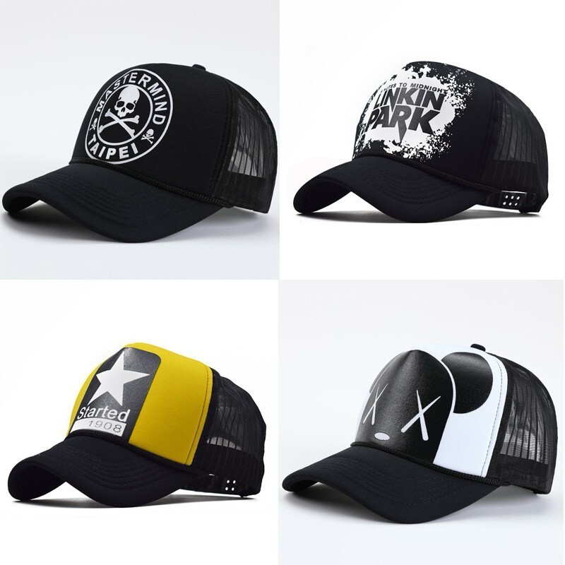 Baseball Golf Net Cap Snapback Fashion Trucker Sports Cap for men and women / Good Material Cotton Cap / Topi Lelaki / Topi / Men Cap / Unisex Baseball Cap 2pcs $10.00