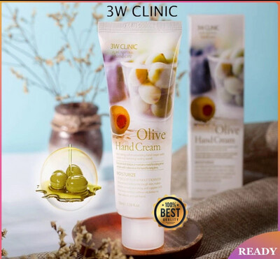 ￼3W Clinic Olive Hand Cream 100ml Original 2pcs $10.00