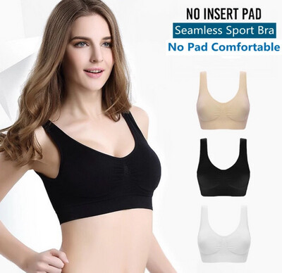 ￼Seamless Bra Without Pads Sport Bra  Vest Type SP820 4pcs $10.00