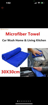 ￼⚡New 8⚡Cleaning Towel Cleaning Home Microfiber Offices Superfine Fiber Workplaces 10pcs