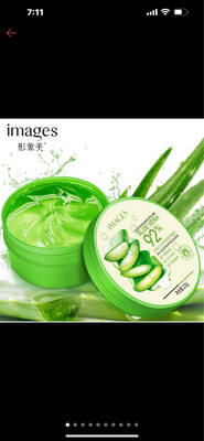 ￼Images Aloe Vera 92% Soothing&amp;Moisture Gel - 220g &amp; 300g Aloevera 2pcs