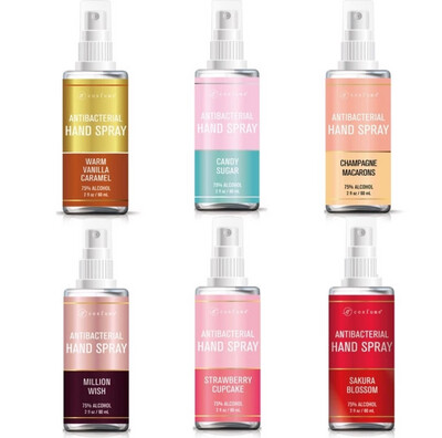 Cosfume 60ML Fragrance Antibacterial Hand Spray (75% Alcohol) Doorgift Lulus KKM 3btl