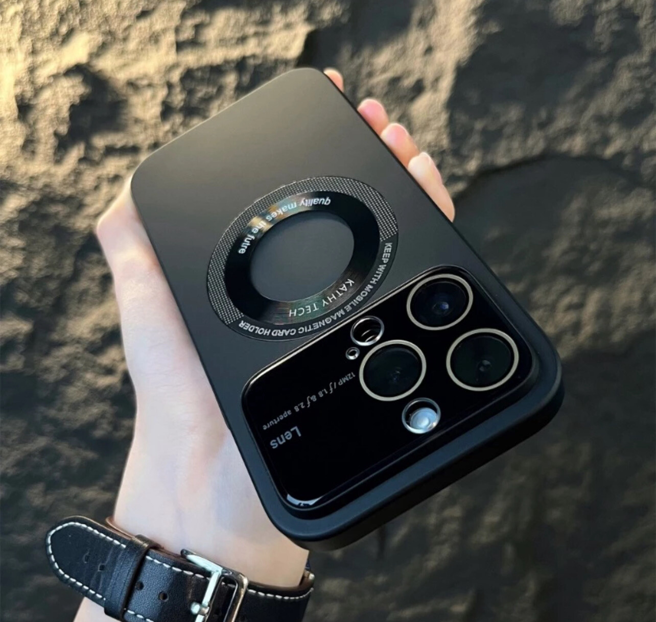 Luxury Matte Magnetic Wireless Charging Case For iPhone 15 14 Pro Max 13 12 11 Plus Glass Lens Camera Protection Cover juncong2023shop 2pcs