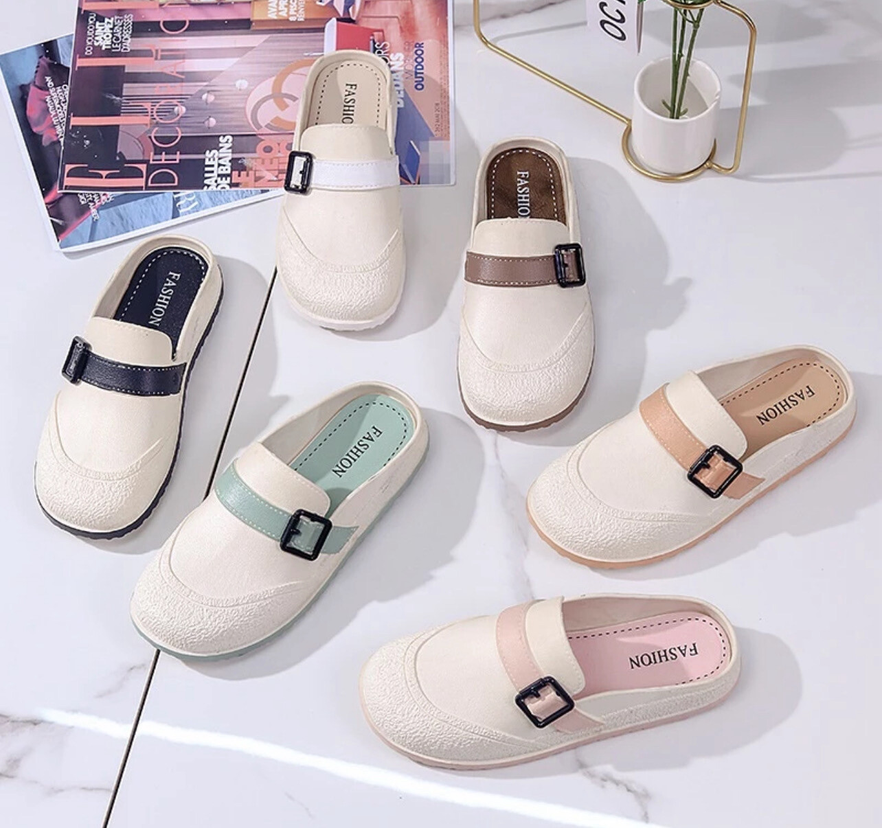 ￼New Women&#39;s Slippers Fashion Casual Girls&#39; Flat Sandals