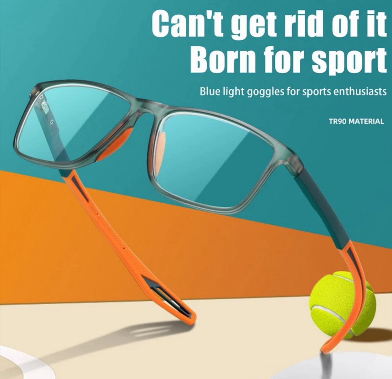 Women Men Reading Glasses Anti Blue Light Eyeglasses Large Frame Sports Eyewear (💋 Mix Buy 2pcs)
