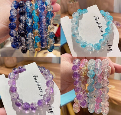Korean Geometric Beaded Bracelet for Ladies 7colour