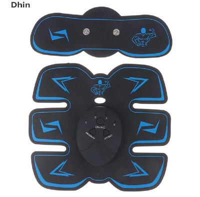 [Dhin] Vibration Abdominal Muscle Trainer Body Slimming Machine Fat Loss Exercise Belt COD 1set