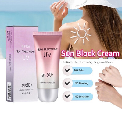 ￼[MALAYSIA READY STOCK]  The Beauty Street  SPF50+ UV Sun Treatment Intensive UV Sunblock Cream Sunscreen Sun Cream 防嗮膏 3pcs