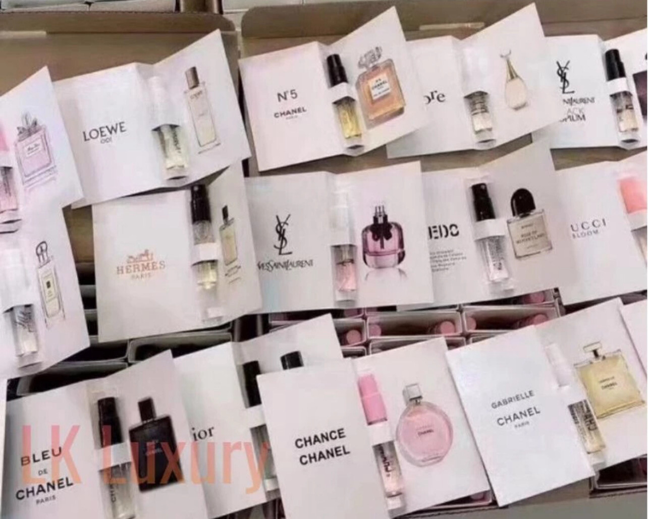 2ml Original Mini Perfume/Sample/Tester no. 1-48 12pcs