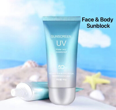 ￼[MALAYSIA READY STOCK] The Beauty Street Intensive UV  Sunscreen Sunblock Sun Cream Protective Cream SPF30 防晒隔离霜 2pcs