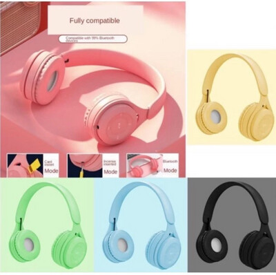 Wireless Bluetooth Headphone P47 Y08 Extra Bass Wireless Headphones Macaron Bluetooth Headset Stereo Headphone With Mic