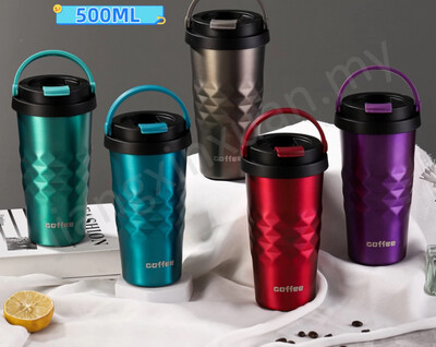 ￼304 Thermos bottle stainless steel tumbler water bottle vacuum flask Sport Water Bottle Coffee cup 500ml