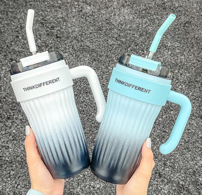 ￼Water bottle 316 stainless steel thermos bottle 860ML thermos bottle ice cup thermal flask Vacuum Flask Insulated cup Insulated Tumbler Coffee Mug