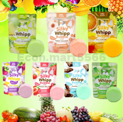 ￼X7 Bars JOJI Secret Young Silky Whipp Bubble Soap 7 formular Moisture Skin 100g 2pcs